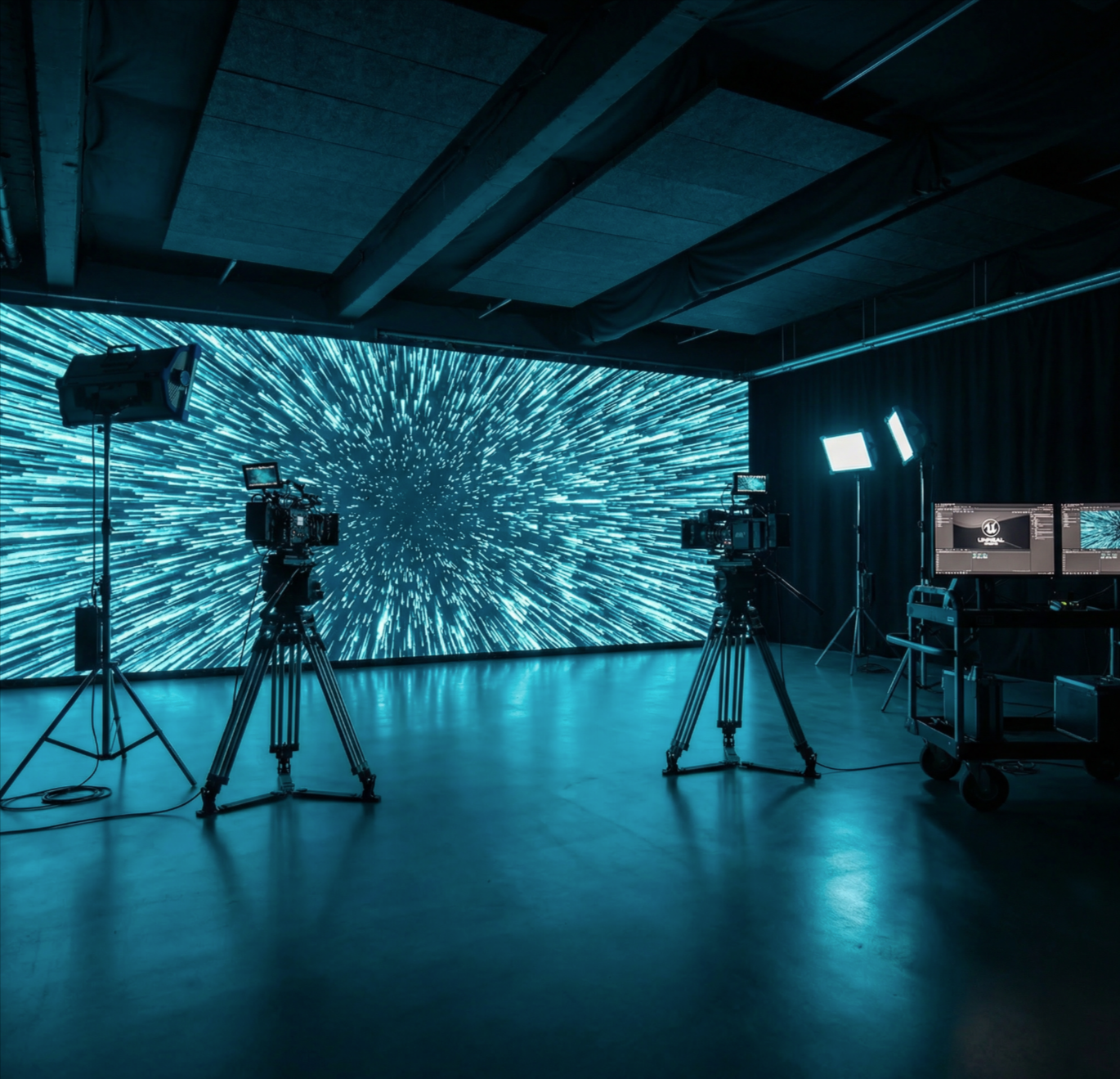 Virtual Production Studio Hardware Setup Berlin